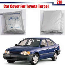 Outdoor Car Cover Anti UV Vehicle Sun Rain Snow Resistant Protector Cover Sun Shade Dustproof For Toyota Tercel