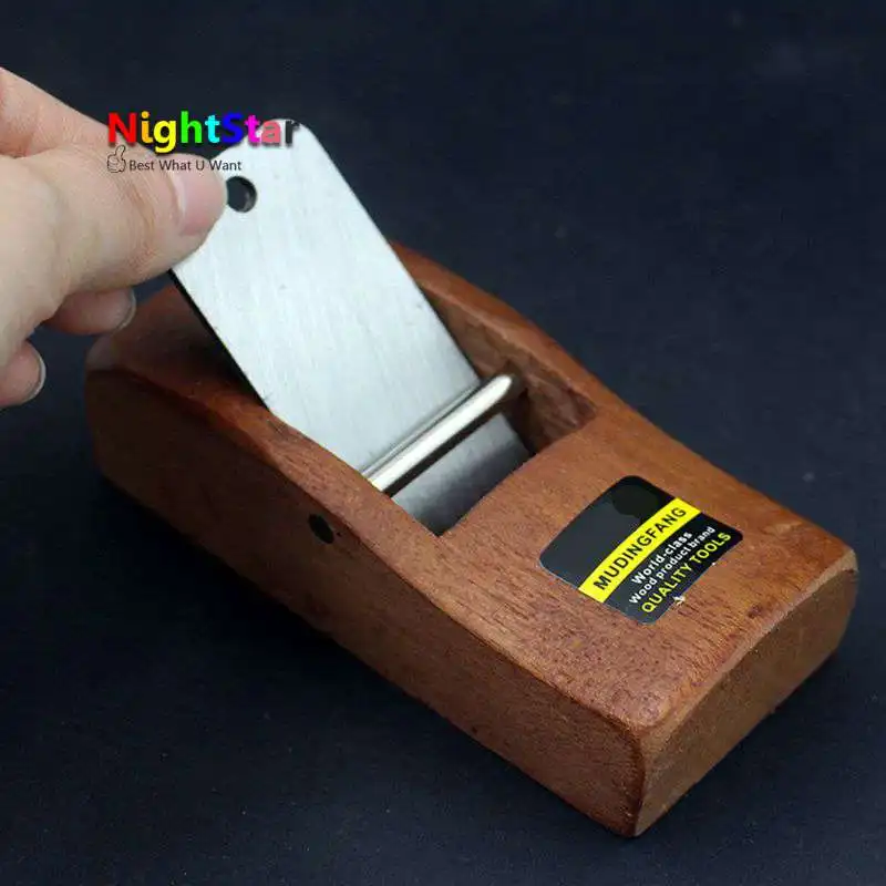 DIY Flat Plane Bottom Edged Handle Tools Woodworking Handle Wood Planer 108mm - Image 4