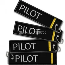 Пилот(1 BARS)-брелок вышитые брелок