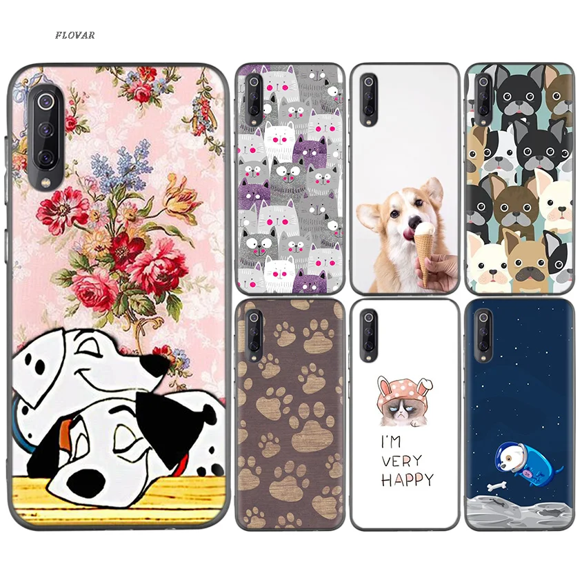 

Dachshund French Bulldog dog Case For Xiaomi 9 8 A2 lite A1 Play Xiomi Redmi Note 7 6 5 Pro 4X 4 5Plus Soft TPU Printed Cover