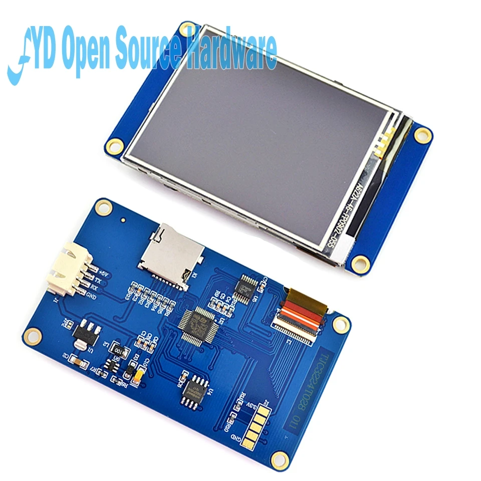 2.8 inch USART HMI 320 240 TFT Touch LCD Module Serial Drive with resistive Touch
