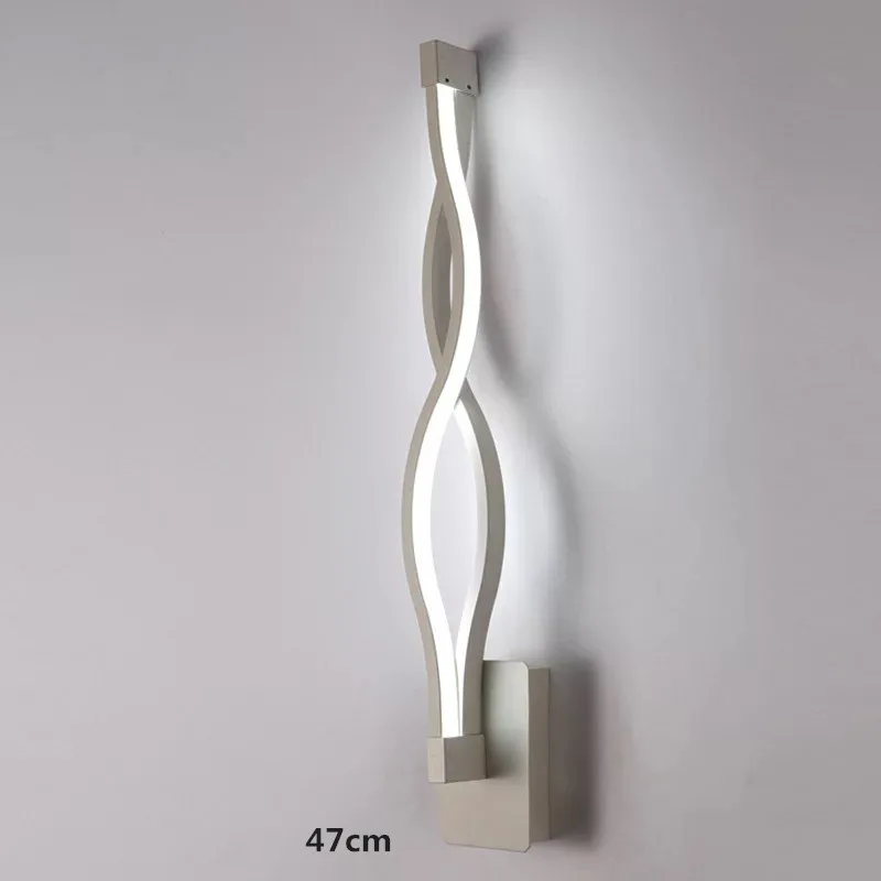 LED220V110V простое Внутреннее освещение для дома, гостиной, кухни, кабинета, спальни, прикроватные лестницы, ванной комнаты, балкона, лофт, настенный светильник