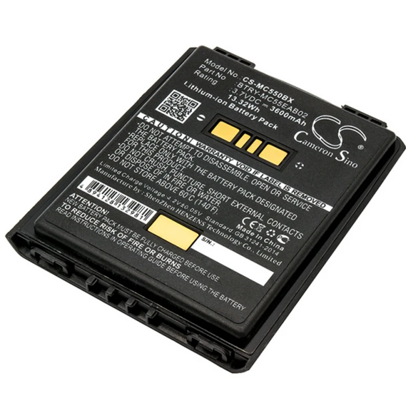 Сменный аккумулятор 3 7 В 3600 мА/ч/13 32 Вт/ч для Symbol MC55 MC5574 MC5590 PDA запчасти бесплатная