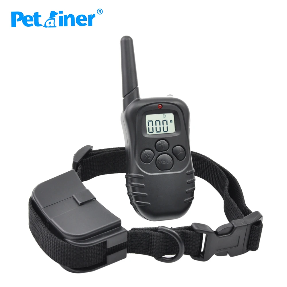 

Petrainer 998D-1 Electronic Dog Collar Remote Control No Shock Pet Training Collar With LCD Display with LCD Display