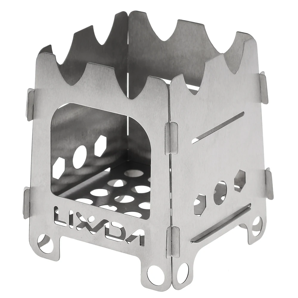 Уличная портативная туристическая деревянная плита Lixada легкая карманная