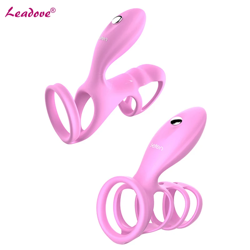 Leten-Enlargement-Penis-Ring-Vibrator-Delay-Ejaculation-Cock-Ring-Clitoral-Sex-Vibrator-Sex-Toys-for-Men