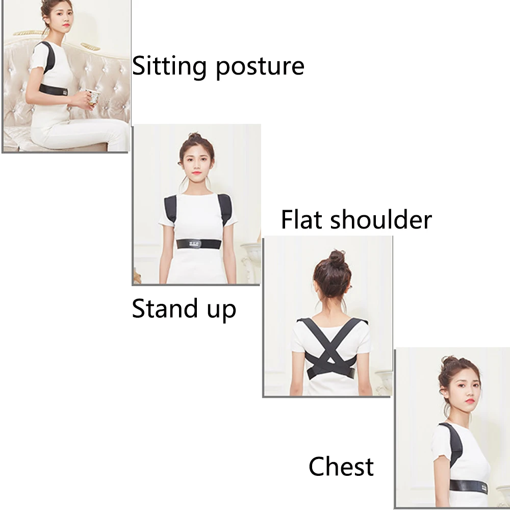 JORZILANO-Adjustable-Flexible-Posture-Corrector-Back-Support-Belt-Correction-Brace-Shoulder-Hunchback-Relief-Humpback-Band-Black (4)