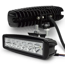2pcs 18w DRL LED Work Light Worklight 10-30V 4WD,Free Shipping12 volt led work lights for Off Road work light led car