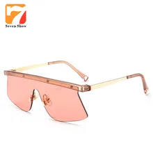2017 Steampunk gafas de Sol Mujeres Hombres Diseñador de la Marca de Moda Gafas de Sol Marco Ladies Shades Mujer Hombre Gafas De Sol Feminino