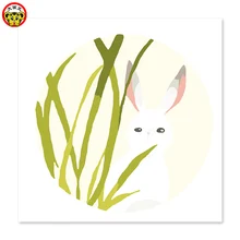 Картина по номерам художественная краска по номерам учебная краска ing домашний декор Краска ing Гостиная Краска ing маленький noob белый кролик