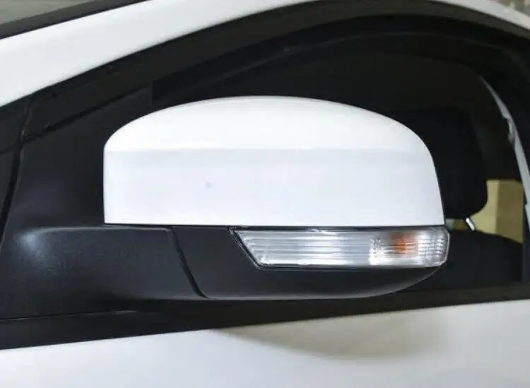 

RearView Door Mirror Side Mirror Light Glass Frame Shell Parts for Ford Focus MK3 12-18