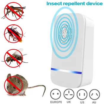 

Ultrasonic Pest Repeller Wide Coverage Area Heat Dissipation Pest Control Device HR