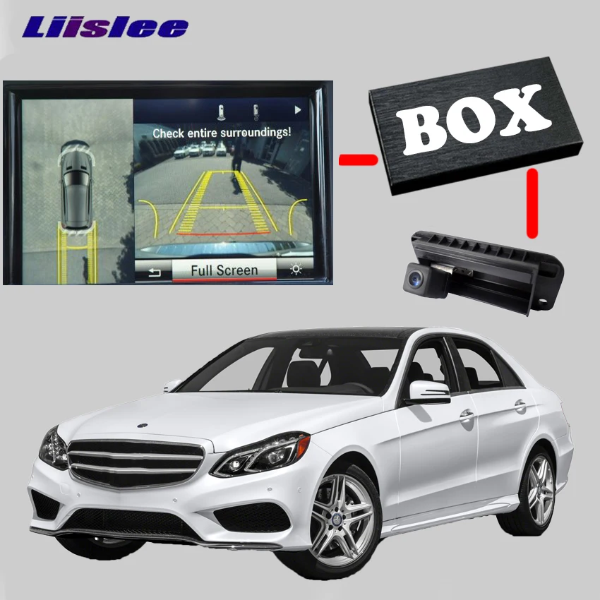 LiisLee комплект заднего интерфейса камеры для Benz B w245 w246 w247 C w202 w203 w204 w205 GLC X253 C253 RMC