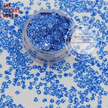 TCB083 Шестигранная форма 3 мм Размер шаблон блеск для пилка для ногтей гель для ногтей макияж или другие DIY украшения