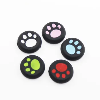

50pcs/lot Silicone Cat Claw Design Controller Analog Grip Thumb Sticker Buttons Cover For Sony PS4 PS3 Thumb Stick Cap
