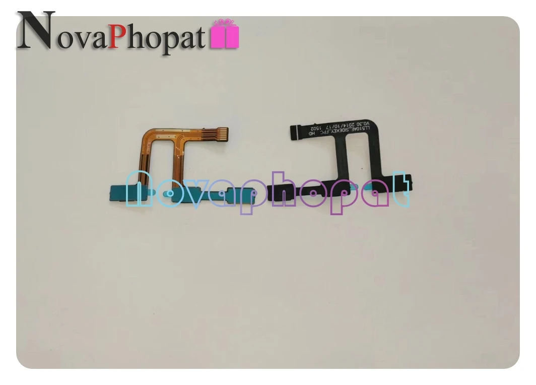 

Novaphopat Power On/off Volume Switch Flex For Wiko Ridge 4G Side Button Volume Key Flex Cable Board + tracking