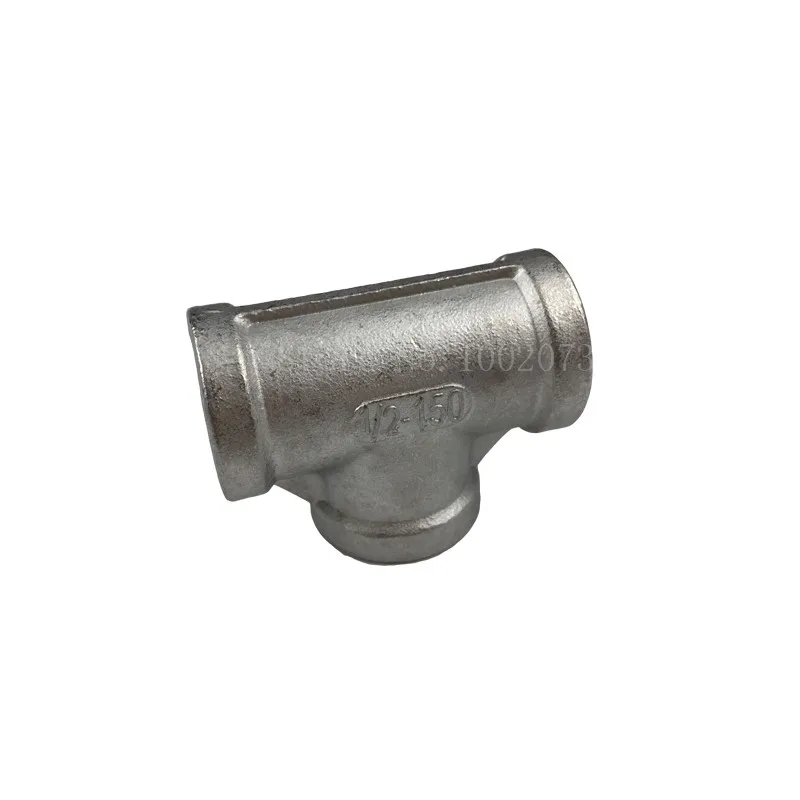 12 Female BSP Tee 3 way Threaded Pipe Fittings Stainless Steel 304 , Beer Brewing Hardware, Hombrew Pump fitting (6)
