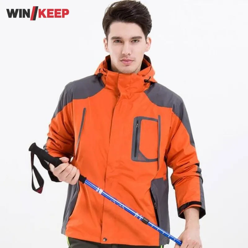 High Quality Warm Outdoor Mens Mountain Clothes Hiking Jacket Men Waterproof Men's Outwear Coat