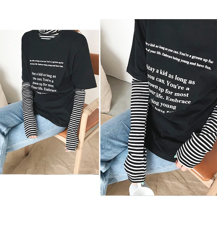 t shirt T1801 black-5