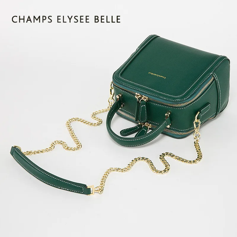 

CEB0076 Korean Luxury Leather Crossbody Bags for Women Green Ladies Handbags Tote Shoulder Bags Clutch Messenger Bolso Mujer
