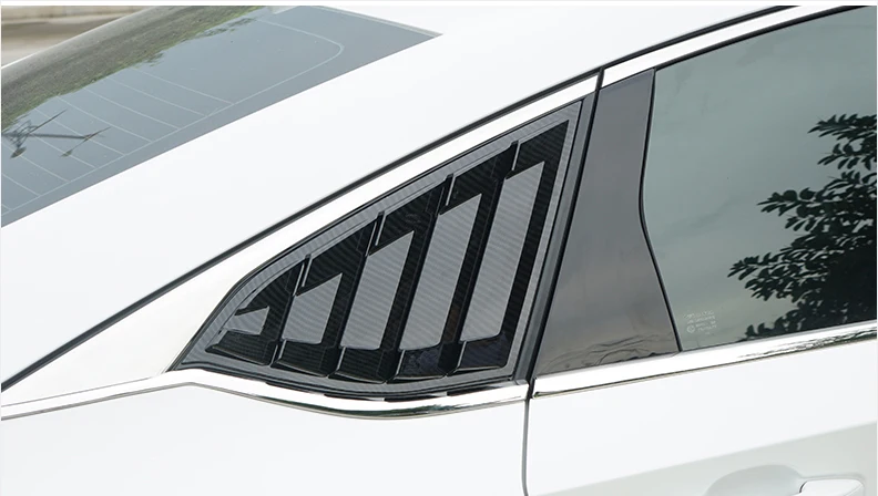 Lsrtw2017 abs окна автомобиля задний треугольник планки для honda accord 10th accord стайлинга автомобилей