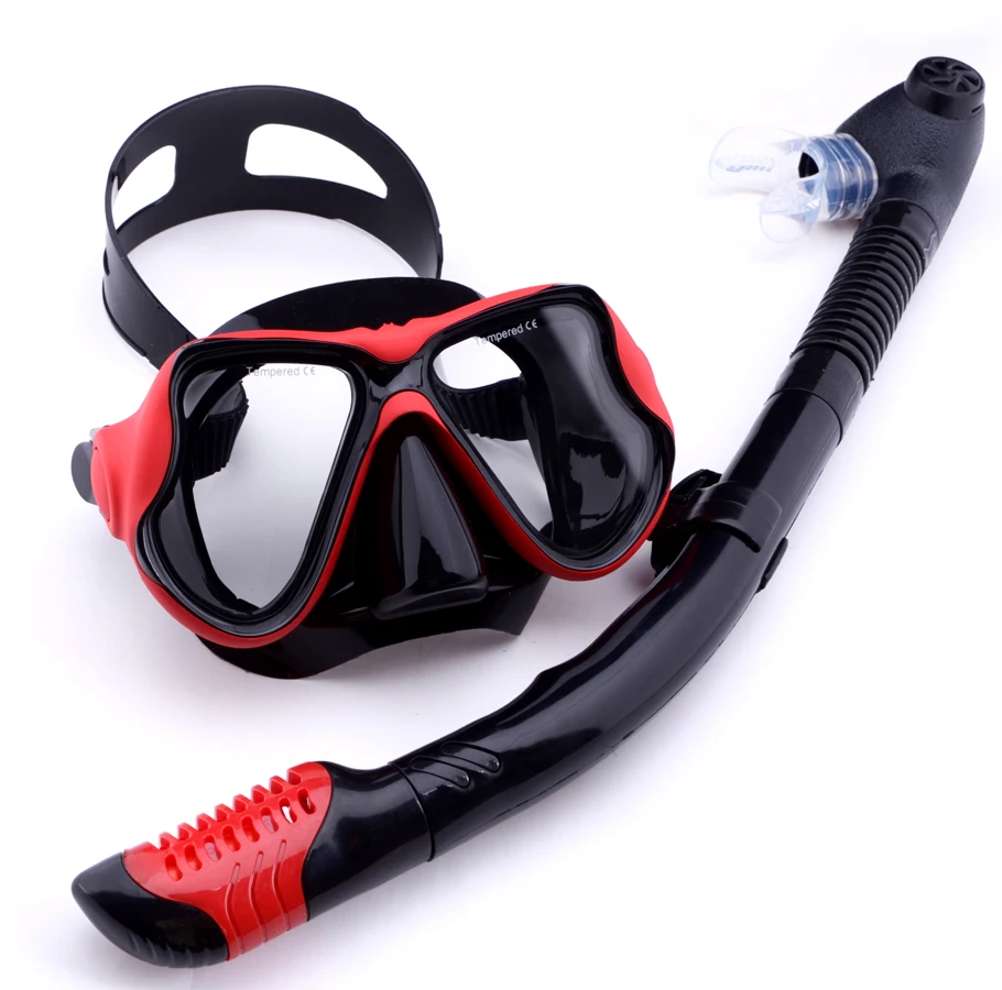 Diving mask snorkel scuba equipment kit dive mask and snorkeling