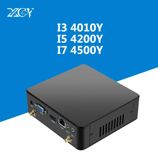 Cheap Intel Core Mini PC i3 4010Y i5 4200Y i7 4500Y Windows 10 DDR3 RAM Micro WiFi HDMI VGA USB3.0 Fan Cooler TV Box NUC Desktop PC Cheap Intel Core Mini PC i3 4010Y i5 4200Y i7 4500Y Windows 10 DDR3 RAM Micro WiFi HDMI VGA USB3.0 Fan Cooler TV Box NUC Desktop PC
