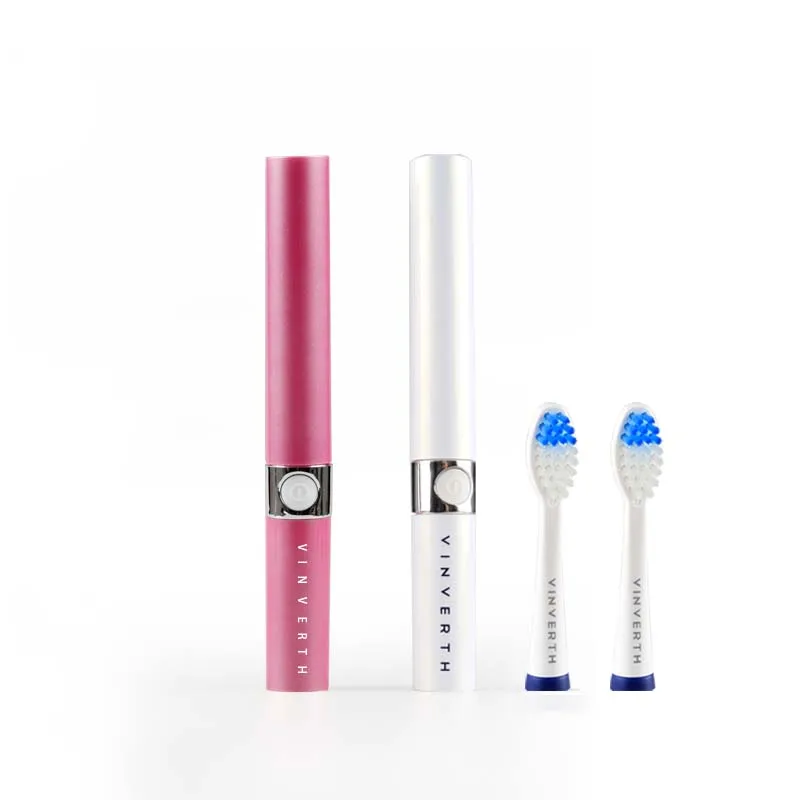 Portable Battery Toothbrush Waterproof Slim Sonic Toothbrush Travel Electric Toothbrushes SG-923 Portable Battery Toothbrush Waterproof Slim Sonic Toothbrush Travel Electric Toothbrushes SG-923