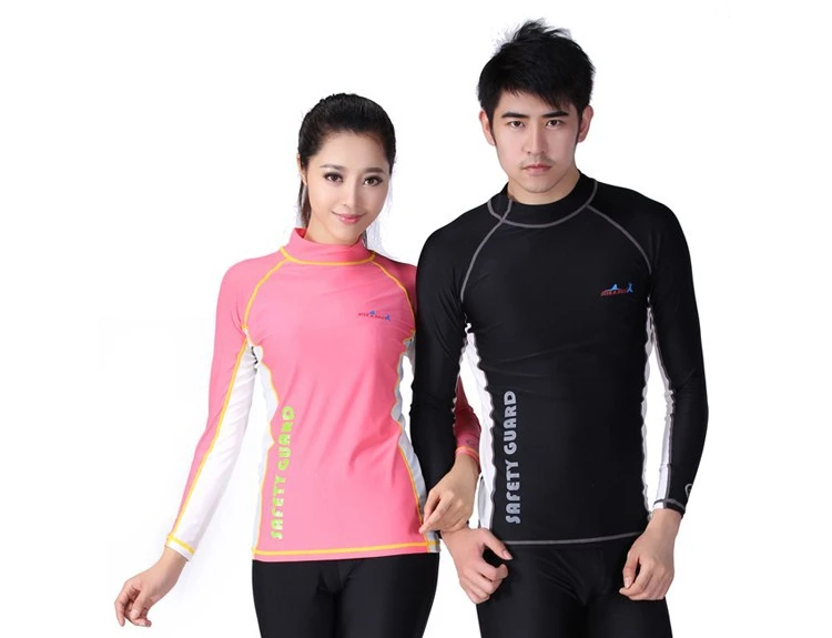 guard sun protective clothing swimming suit Long sleeve Lycra diving suit LS 605|suit business|suit bigsuit children - AliExpress