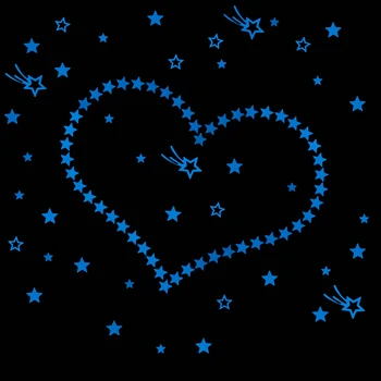 

Glow in the Dark Stars Wall Sticker Kids Room Decoration Luminous Wallpaper Home Decor Bedroom Ceiling DIY Fluorescent Sticker