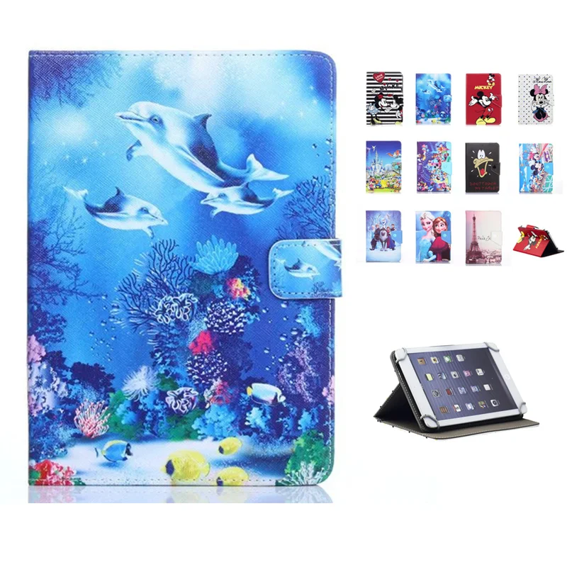 

Universal Case for ACER A3-A10 A3-A20 A3-A30 A3-A40 10.1 inch Tablet Printed PU Leather protective case cover