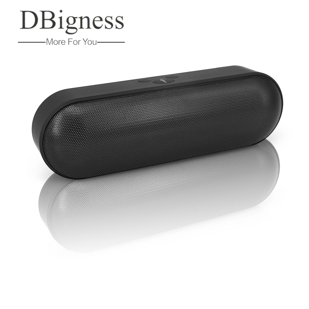 Abuzhen светодиодный мини динамик Bluetooth портативный беспроводной звуковая система 3D