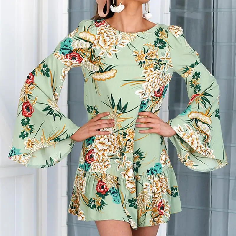 Elegant font b Floral b font font b Printed b font font b Women b font