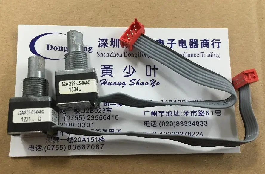 1pcs American GRAYHILL photoelectric encoder 62AG22-L5-040C medical device encoder 16 positioning number 1pcs American GRAYHILL photoelectric encoder 62AG22-L5-040C medical device encoder 16 positioning number