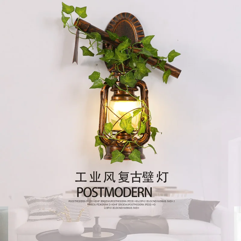 Lámpara De Pared Industrial Retro E27 – Pantalla Vintage Para Salón, Café O Dormitorio (110V-240V)