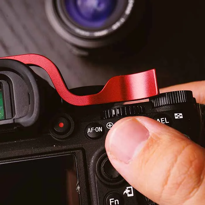 Red Thumb Rest Thumb Grip Thumb UP  Hot Shoe Cover For Sony A9 /A7M3/ A7RIII /ILCE-7RM3 /A7R MKIII