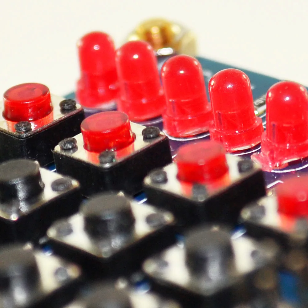 4x4 Matrix Keypad Module Rear View