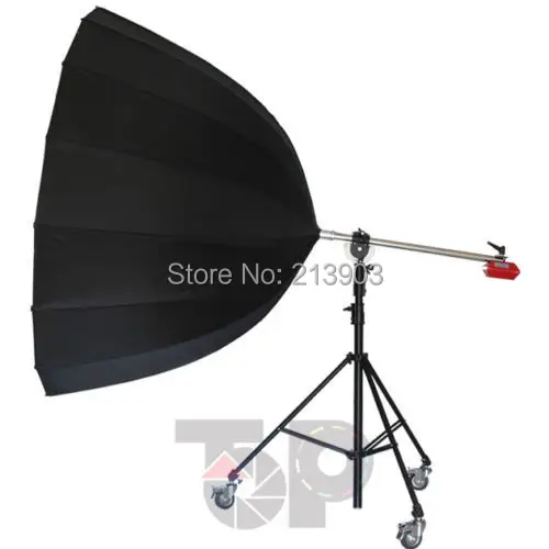  ALUMOTECH 71 inch Big Umbrella Lights+Tripod With Wheels Reflector Softbox Stand For Photography Ca