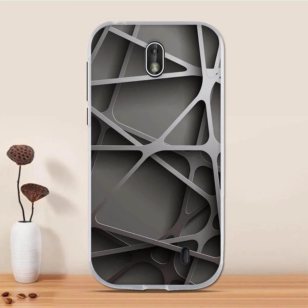 Чехол для Nokia 1 силиконовый чехол ТПУ Мягкий 3D Рисунок Funda для Nokia1 Nokia 1 Капа чехол для телефона для Nokia 1 защитный чехол - Цвет: 28