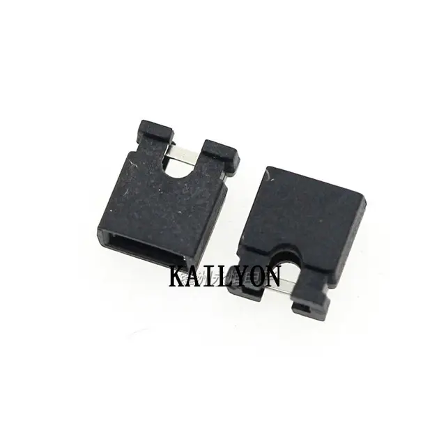 200PCS Pitch 2.54mm Pin Header Shorting Cap Jumper Cap Short Block