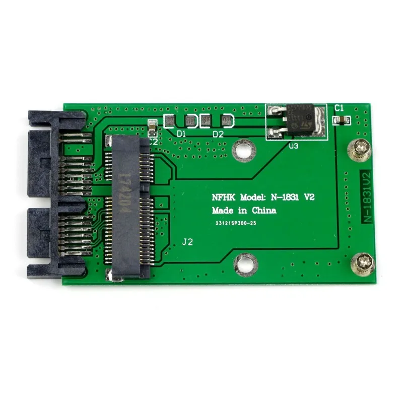 Мини PCIe PCI-e MSATA 3x5 см SSD до 1,8 "Micro SATA USATA адаптер конвертер карты
