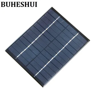 

BUHESHUI 2W 12V Mini Solar Cell Polycrystalline Solar Panel DIY Panel Solar Power Battery Charger 110*136*3MM 5pcs Free Shipping