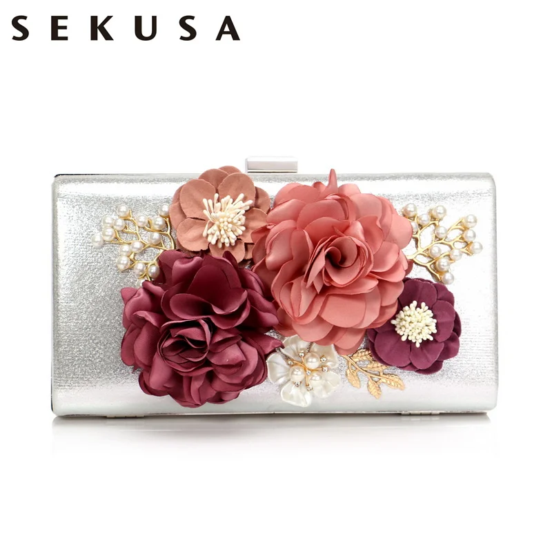 SEKUSA вечерние сумочки для свадебной вечеринки женские модные маленькие