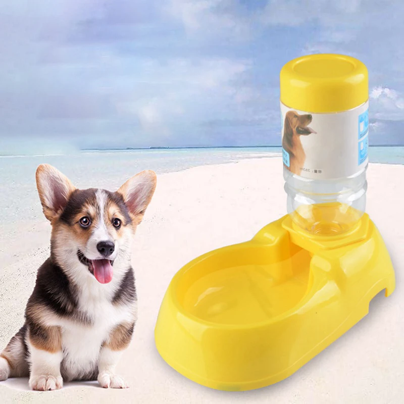 

Pet Feeder Large Capacity Water Automatic Dispenser For Cat Big Dog Drinker Animal Drinking Bowl Dogs Feeder