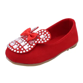 

Spring Summer baby shoes girls dough shoes kids casual shoes children fashion shoes flats faux crystal mickey minnie 1 to 5 yrs
