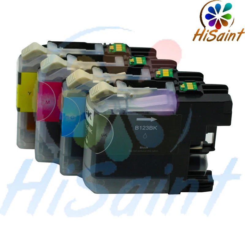 Hisaint 2018 Nova 12PK LC123 Cartucho De Tinta Para O Irm o MFC J4410DW 