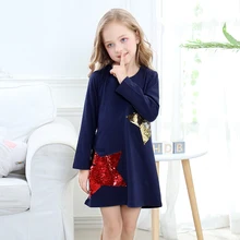 Jumping Meters Girls Dress Long Sleeve Baby Girl Clothes Christmas Dress Unicorn Party Vestidos Princess Dress