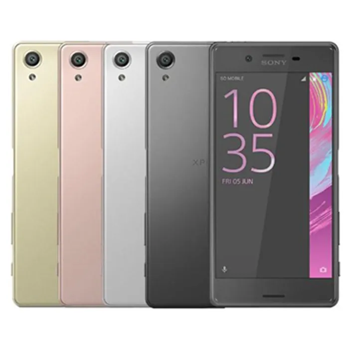 Мобильный телефон sony Xperia X F5121, 3 Гб ОЗУ, 32 Гб ПЗУ, 5,0 дюймов, Android, шестиядерный, 23 МП камера, одна Sim, 1080 P, wifi