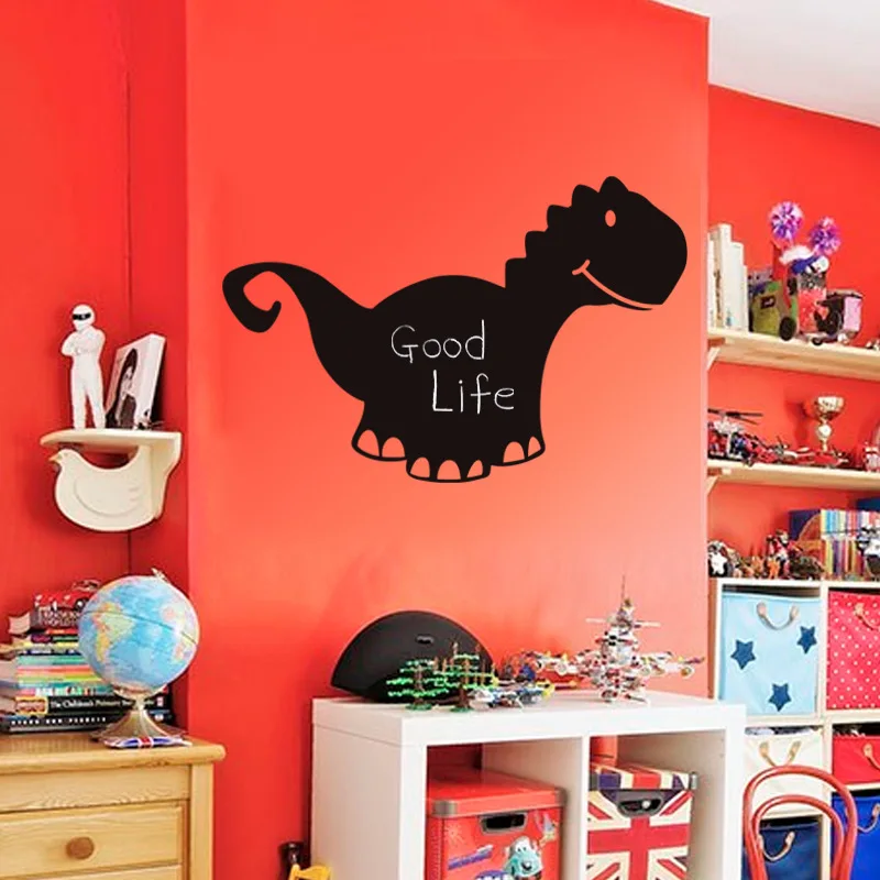 Мультфильм Динозавр доска прилипания детская комната декоративные граффити стены прилипания доска 56*86 см