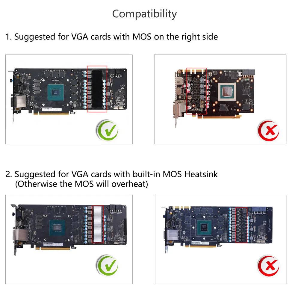 Водяной блок ID-COOLING, насос высокого давления для игровых видеокарт VGA GPU, уникальный Comet-tail светодиодный светильник, для Nvidia& ATI абсолютно